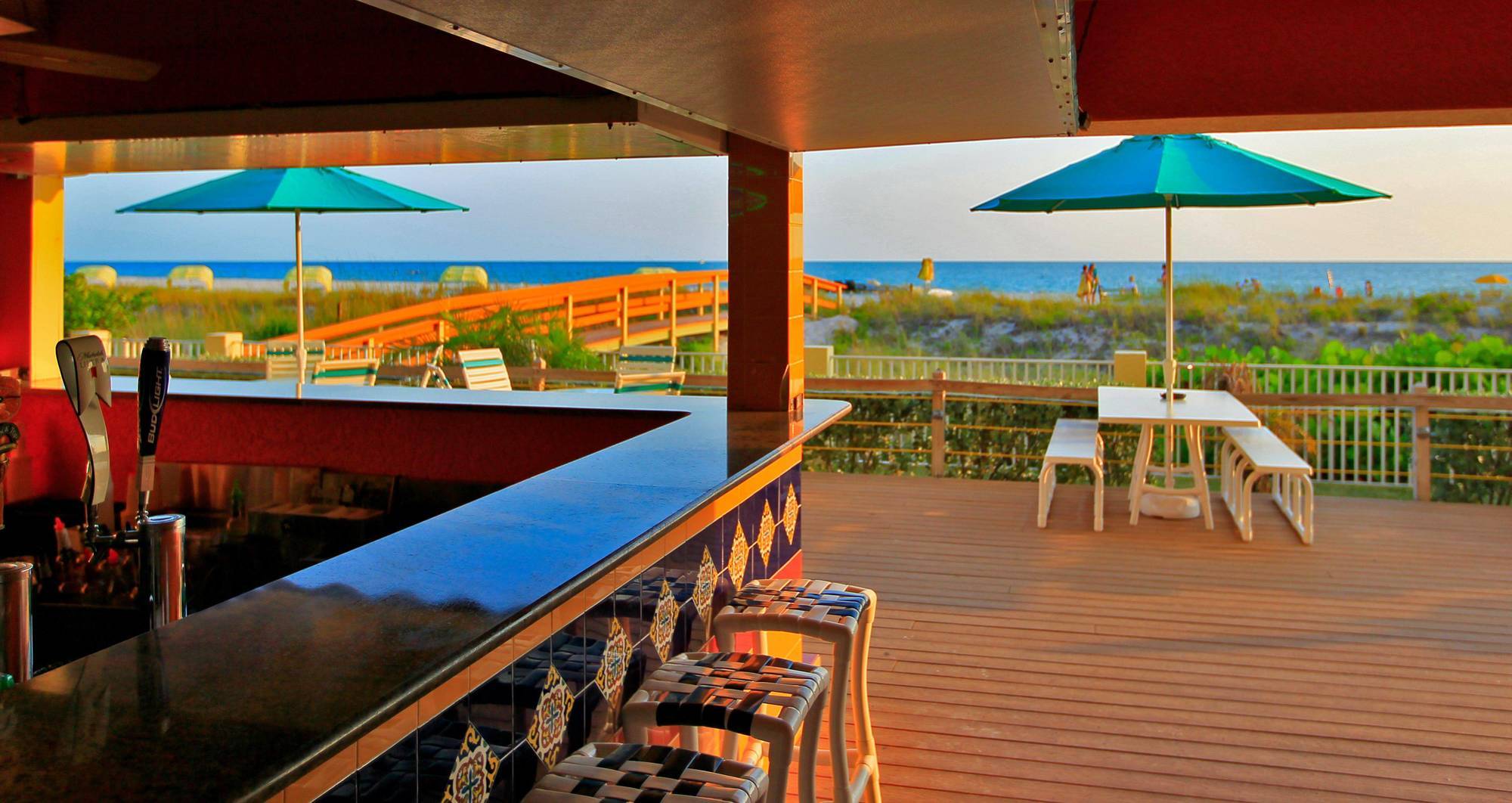 Sunset Vistas Two Bedroom Beachfront Suites St. Pete Beach Restaurant foto